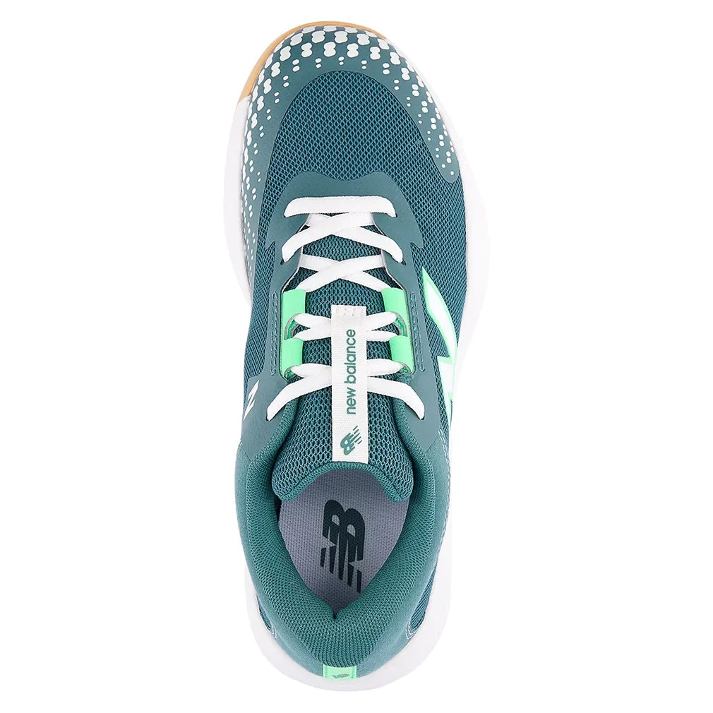 Juniors' 996v6 Tennis Shoes New Spruce and White