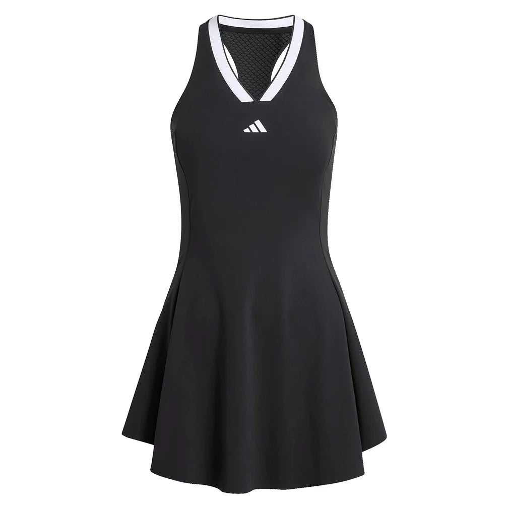 Women's Melbourne Pro Tennis Dress Black-Apparel-Adidas-KE6104-S26-1-673069Tennis Express
