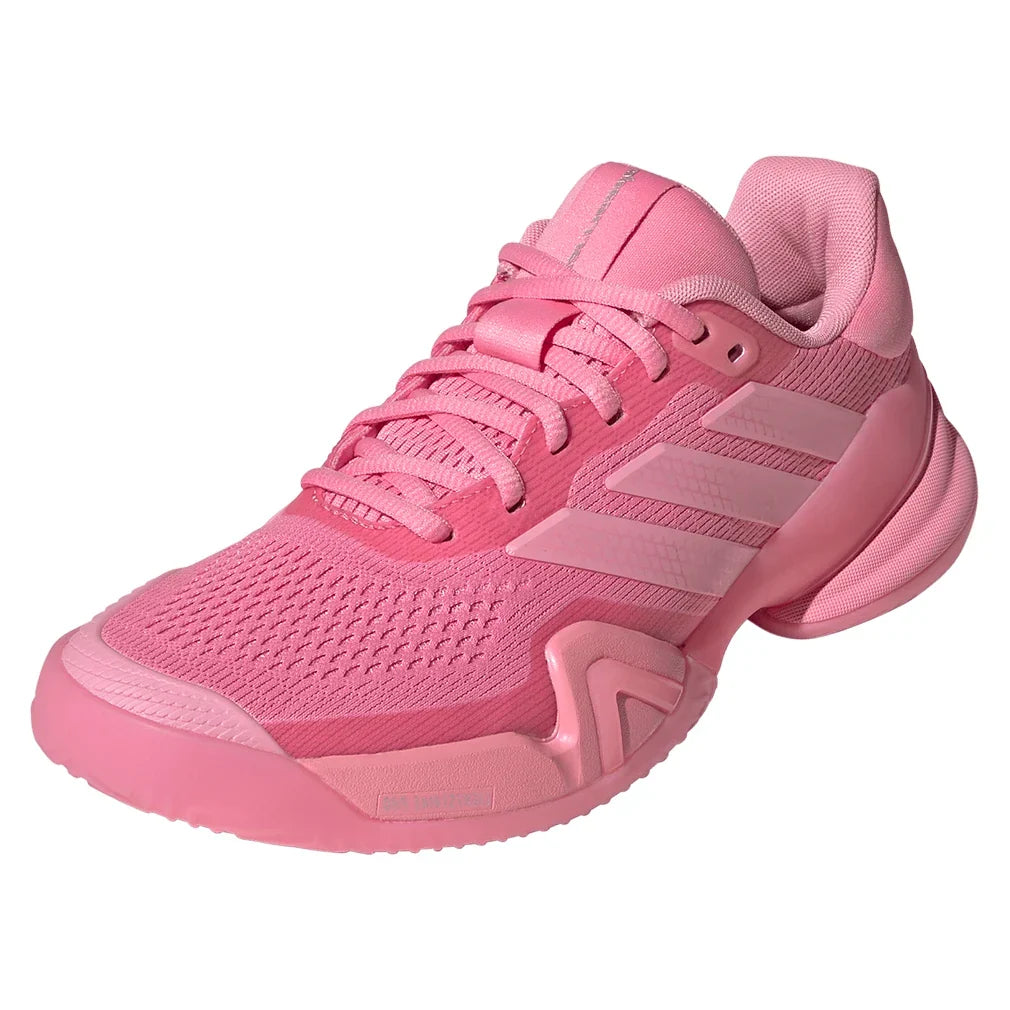 Women's Barricade 14 Tennis Shoes Bliss Pink and Silver Metallic-Footwear-Adidas-Bliss Pink/Silver Metallic-5, [current_file_name-Tennis Express