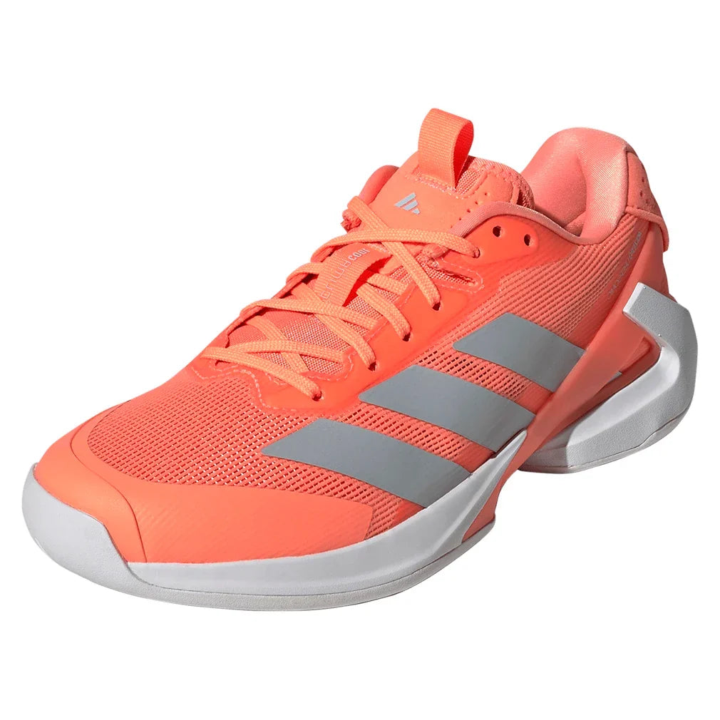 Women's Ubersonic 5 Tennis Shoes Beam Orange and Halo Blue-Footwear-Adidas-KI6001-S26-y-702191Tennis Express