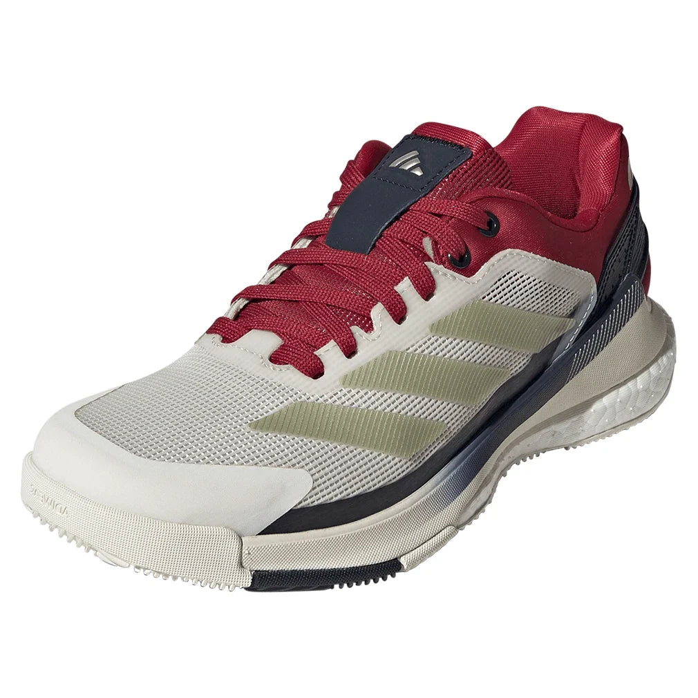 Women's Crazyquick Boost Padel Shoes Core White and Ice Gold Metallic-Footwear-Adidas-KJ3654-S26-y-Tennis Express