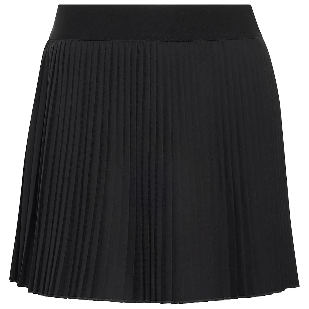 Women's Club Pleated Long Tennis Skirt Black-Apparel-Adidas-KQ5716-S26-Tennis Express
