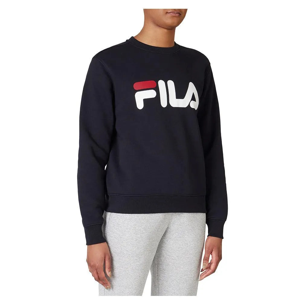 Women's Classic Logo Long Sleeve Tennis Crew