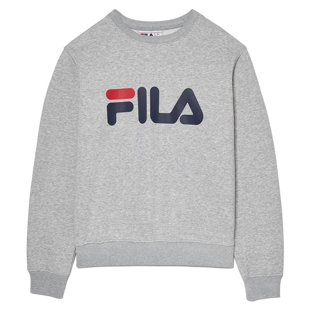 Women's Classic Logo Long Sleeve Tennis Crew-Apparel-Fila-LW41E661-S25-010-1-Tennis Express