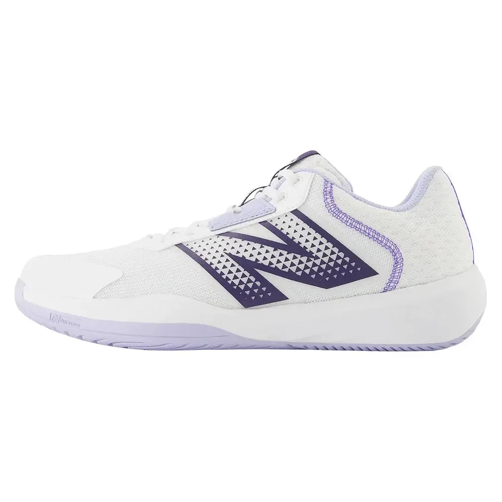 Men's 696v6 2E Width Tennis Shoes White and Grey