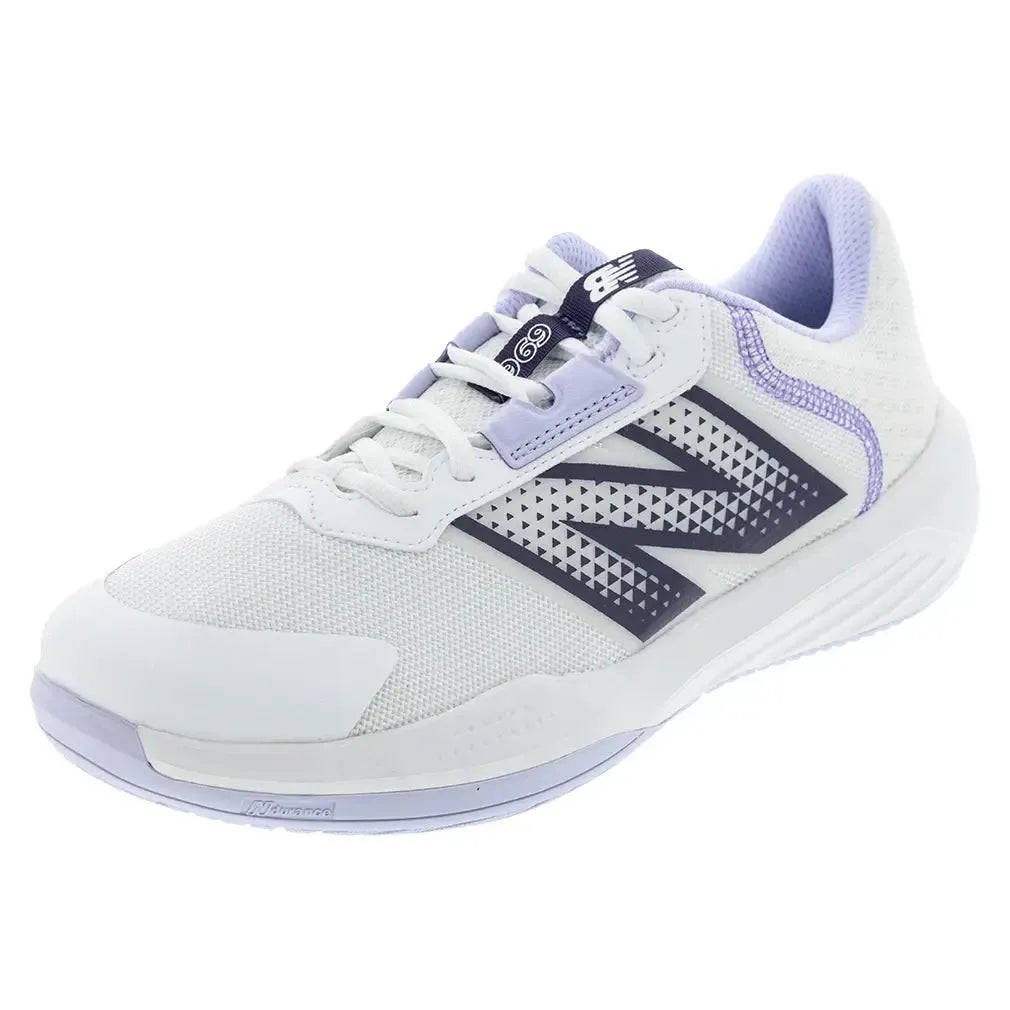 Men's 696v6 2E Width Tennis Shoes White and Grey-Footwear-New Balance-MCH696O62E-F25copy-1-[Sku]-Tennis Express