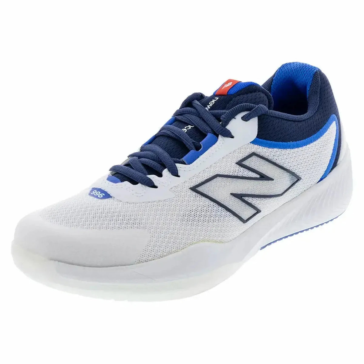 Men's FuelCell 996v6 D Width Pickleball Shoes White and Team Navy-Footwear-New Balance-MCH996PID-F24copy-Tennis Express