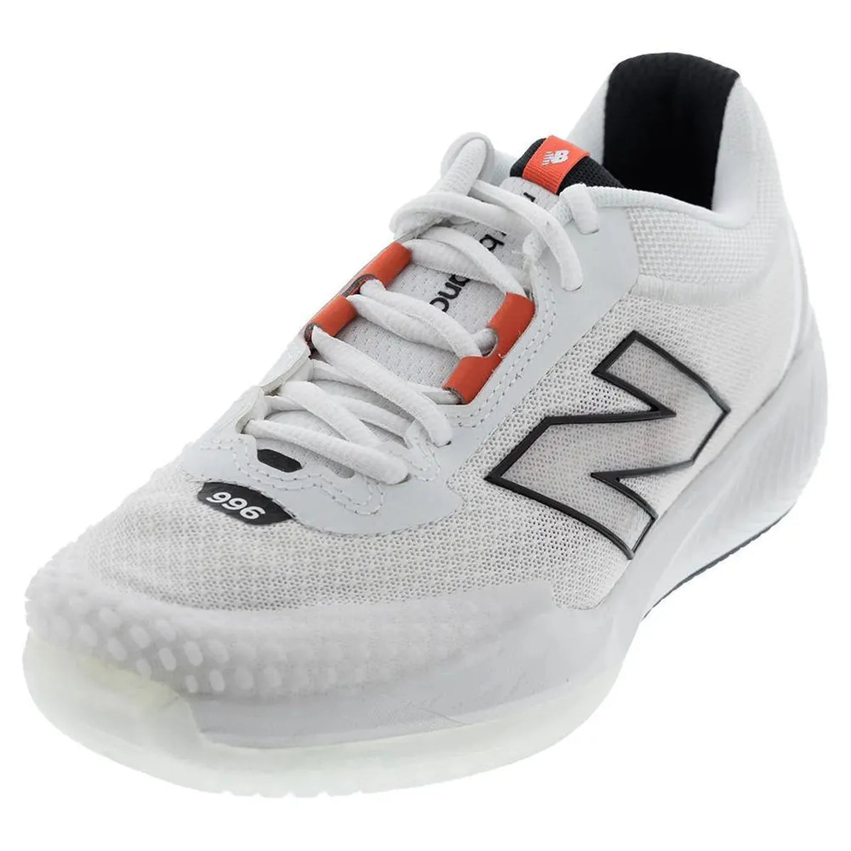 Men's FuelCell 996v6 D Width Tennis Shoes White and Black-Footwear-New Balance-MCH996W6D-F24-X-Tennis Express
