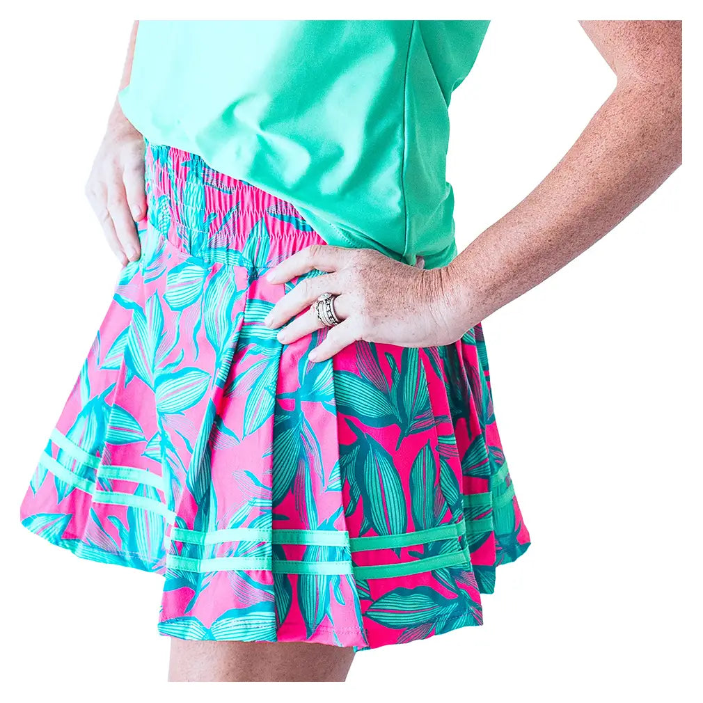 Women's Monroe Tennis Skort Flower
