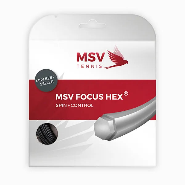 MSV Focus Hex 110 Black Tennis String