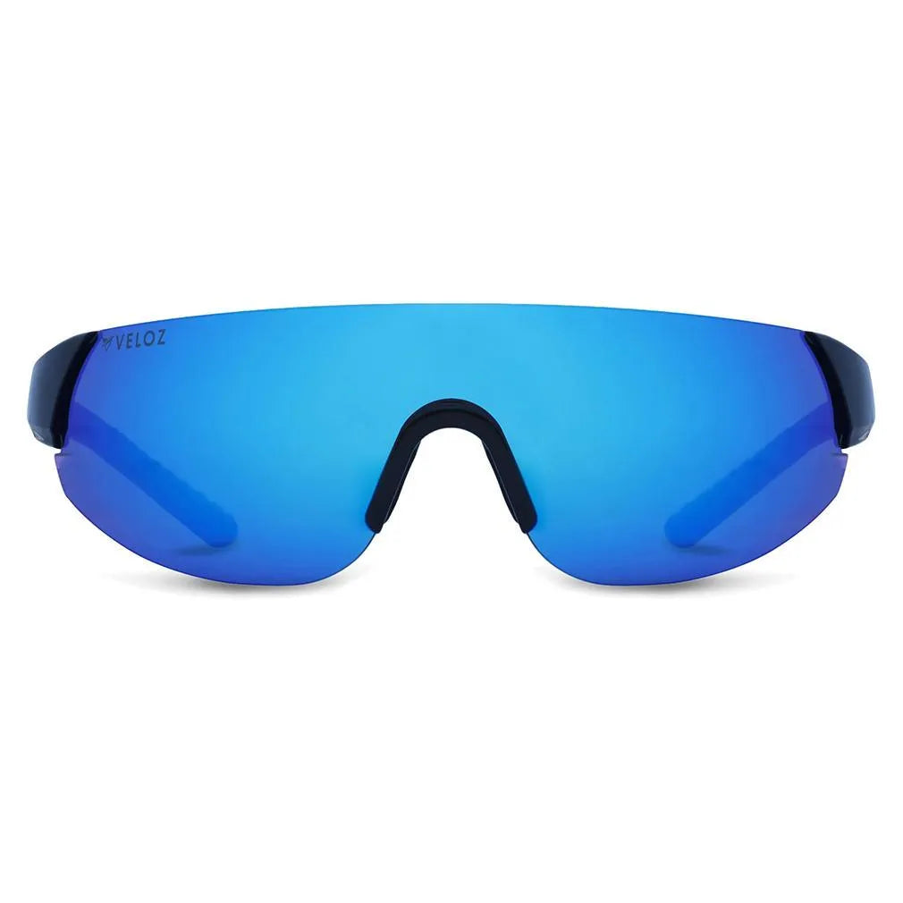 Shield Pickleball Eyewear White and Blue Flash