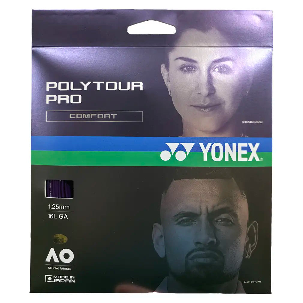 POLYTOUR PRO Tennis String Midnight Purple-Strings-Yonex-PTGP-MP-16L-1-Tennis Express