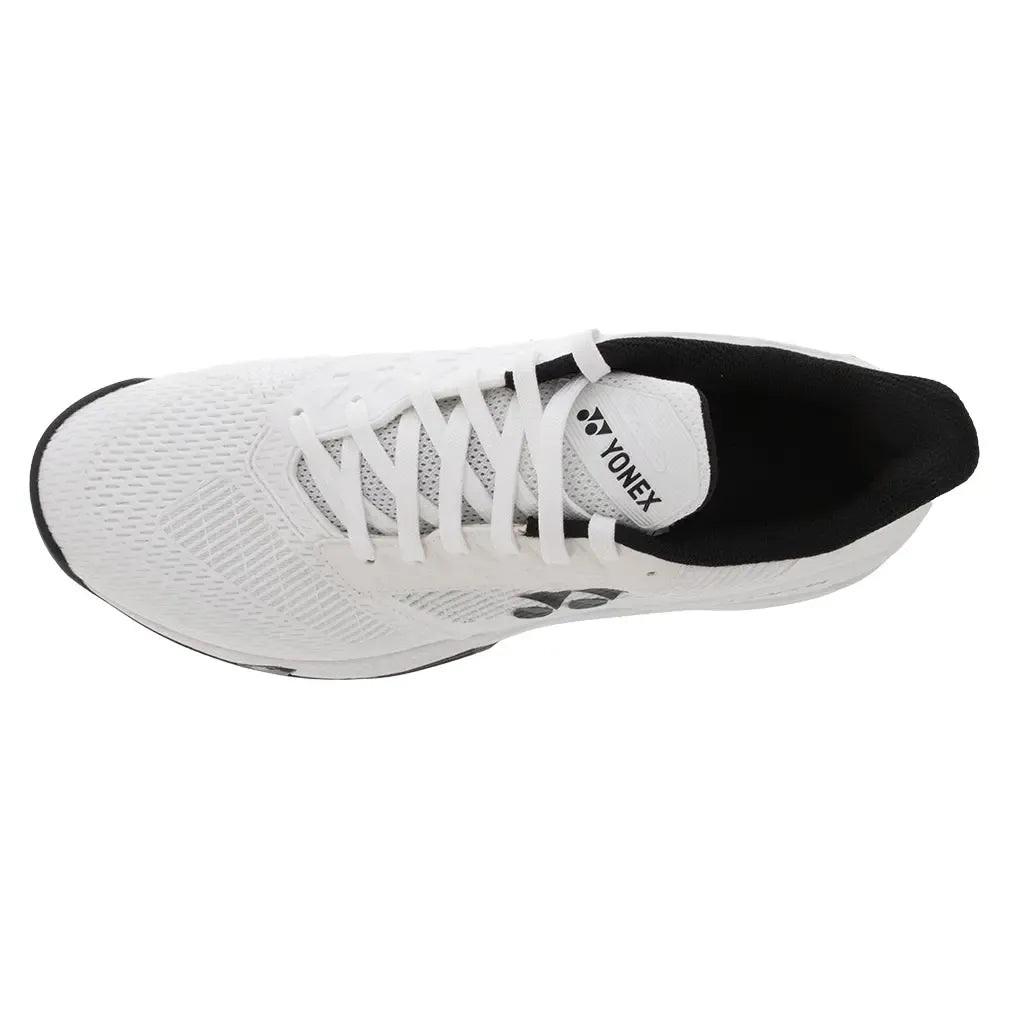 Men's Power Cushion AD-Accel All Court Tennis Shoes White and Black
