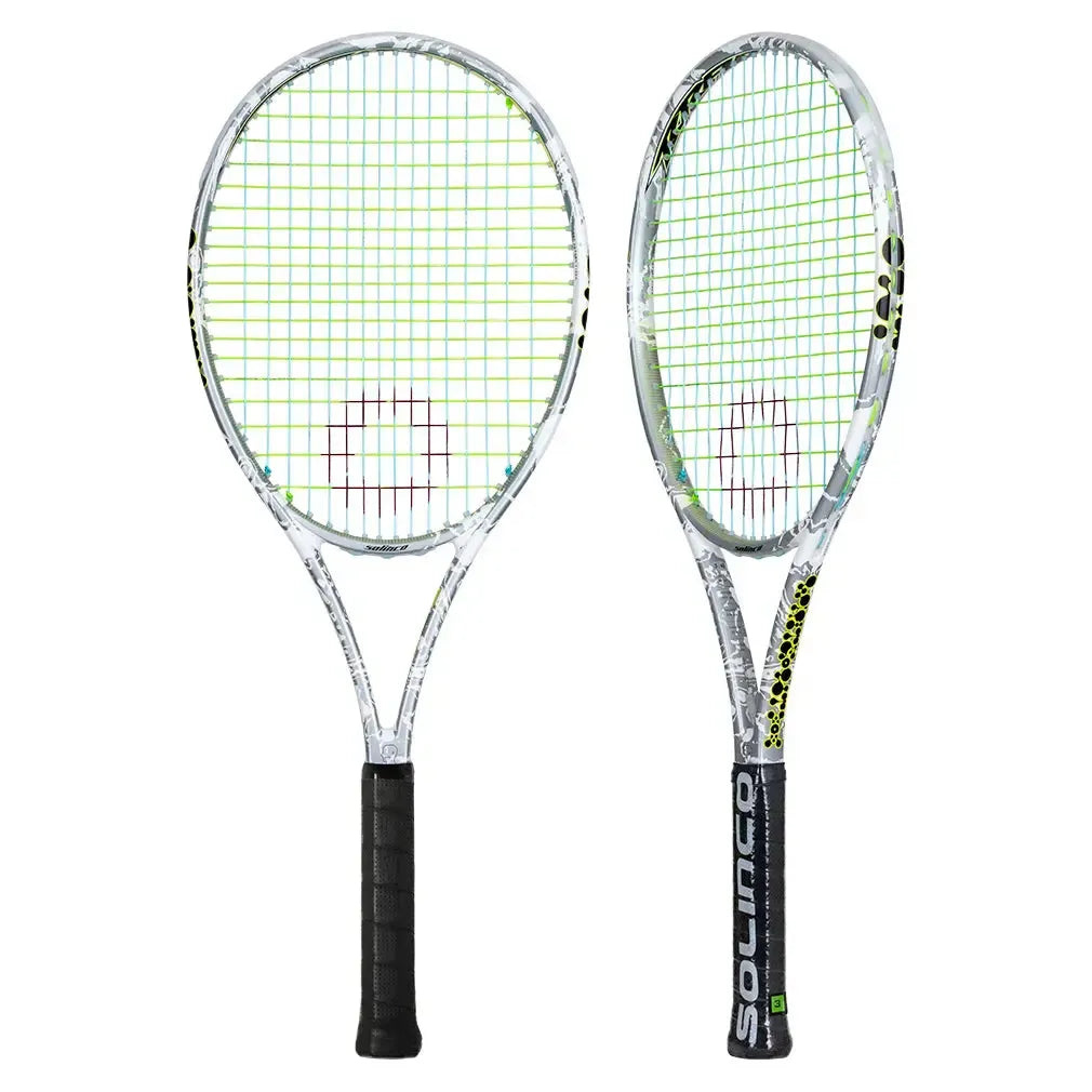 Brain Dead Whiteout V2 Tennis Racquet-Racquets-Solinco-SOLWHITEOUTV2XBD-x-6-[Sku]-Tennis Express