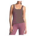 Women's Endure U-Neck Bra Tennis Tank Mocha-Apparel-Thrive Societe-TB3021024-MF25-1-[Sku]-Tennis Express