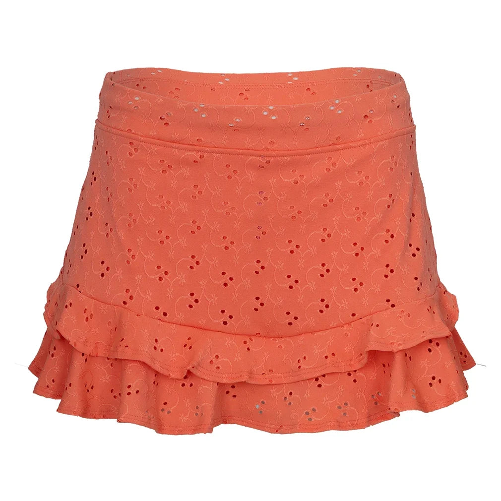 Women's Deuce Tennis Skort Peachberry