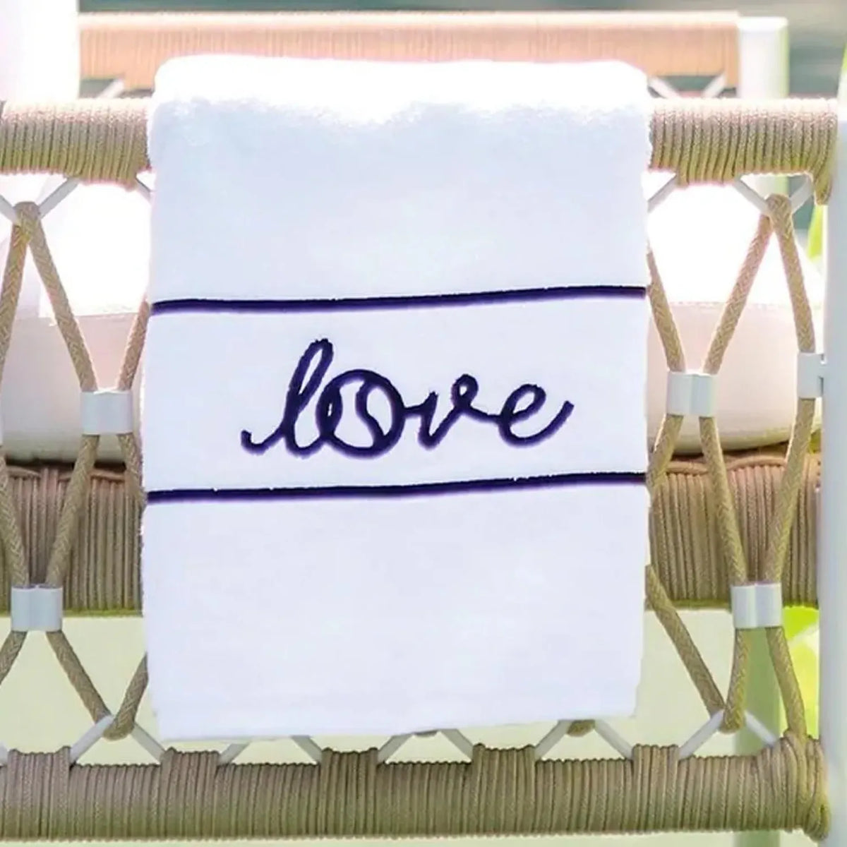 Swift Terry Tennis Towel Love Stitched
