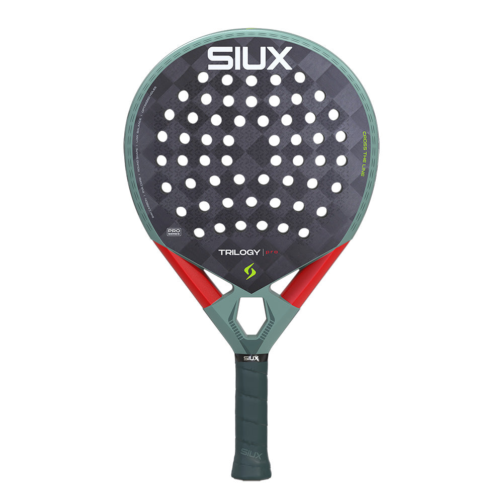 Siux Padel Trilogy Pro 2026 Ash Green Padel Racket