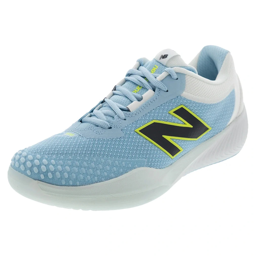 Women's FuelCell 996v6 B Width Tennis Shoes Sea Salt and Glint Blue