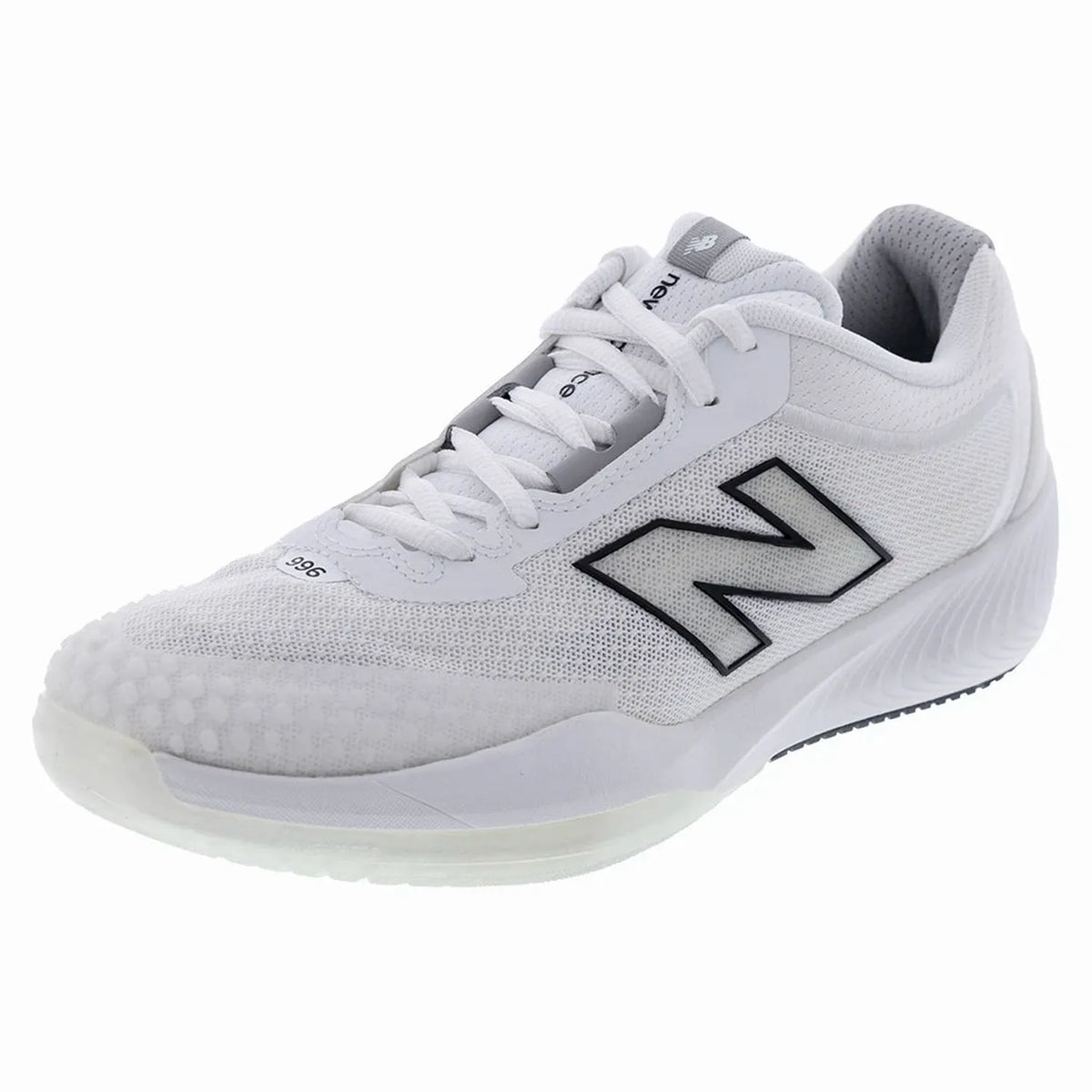 Women's FuelCell 996v6 B Width Tennis Shoes White and Black-Footwear-New Balance-WCH996W6B-Bcopy-1-[Sku]-Tennis Express