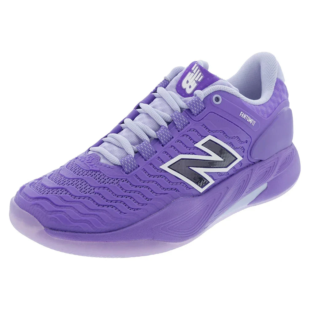 Women's Fresh Foam X CT-Rally v2 B Width Tennis Shoes Electric Indigo and Daybreak-Footwear-New Balance-WCHRALA2B-H25copy-659061Tennis Express