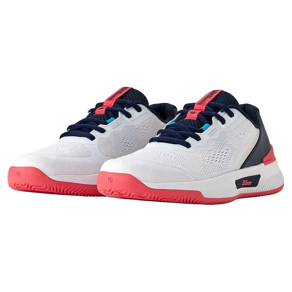 Women's Intrigue Pro Tennis Shoes White and Navy Blazer