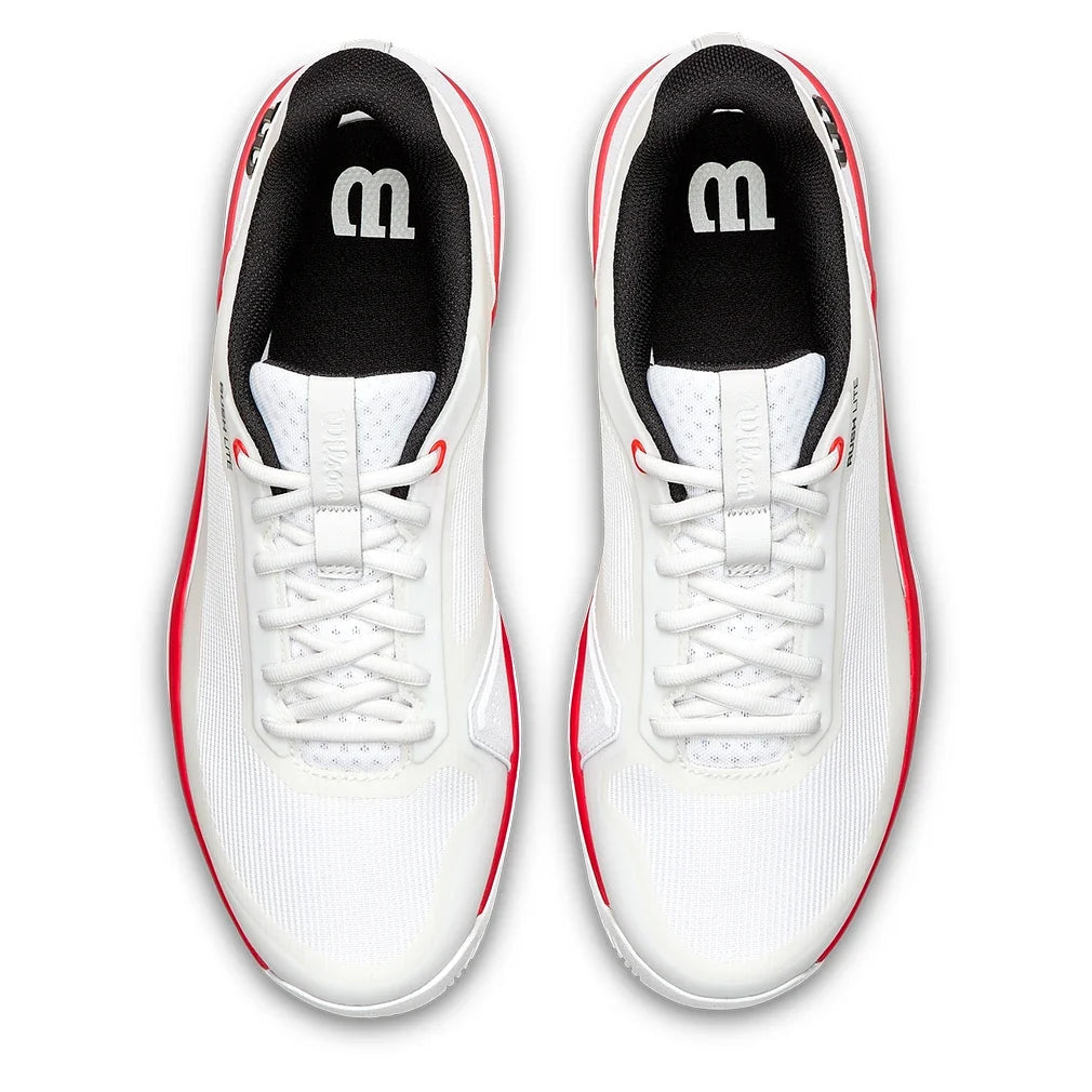 Men's Rush Lite 5 Tennis Shoes White and Black