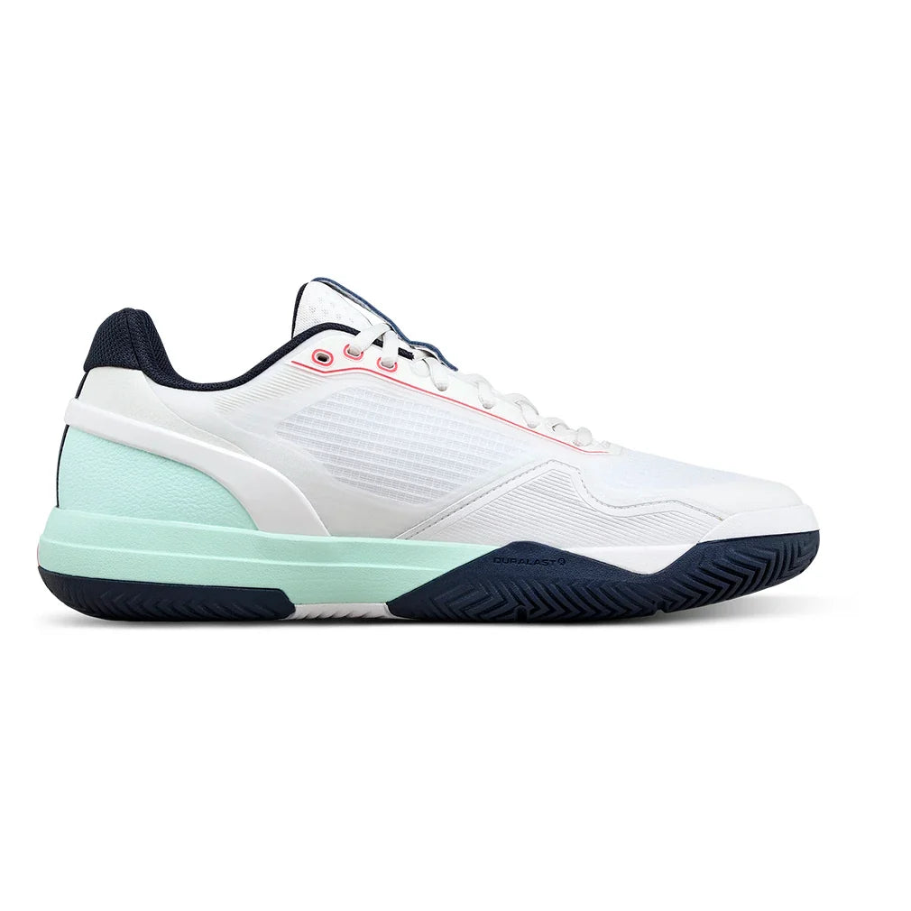 Men's Rush Pro 5 Tennis Shoes White and Bay