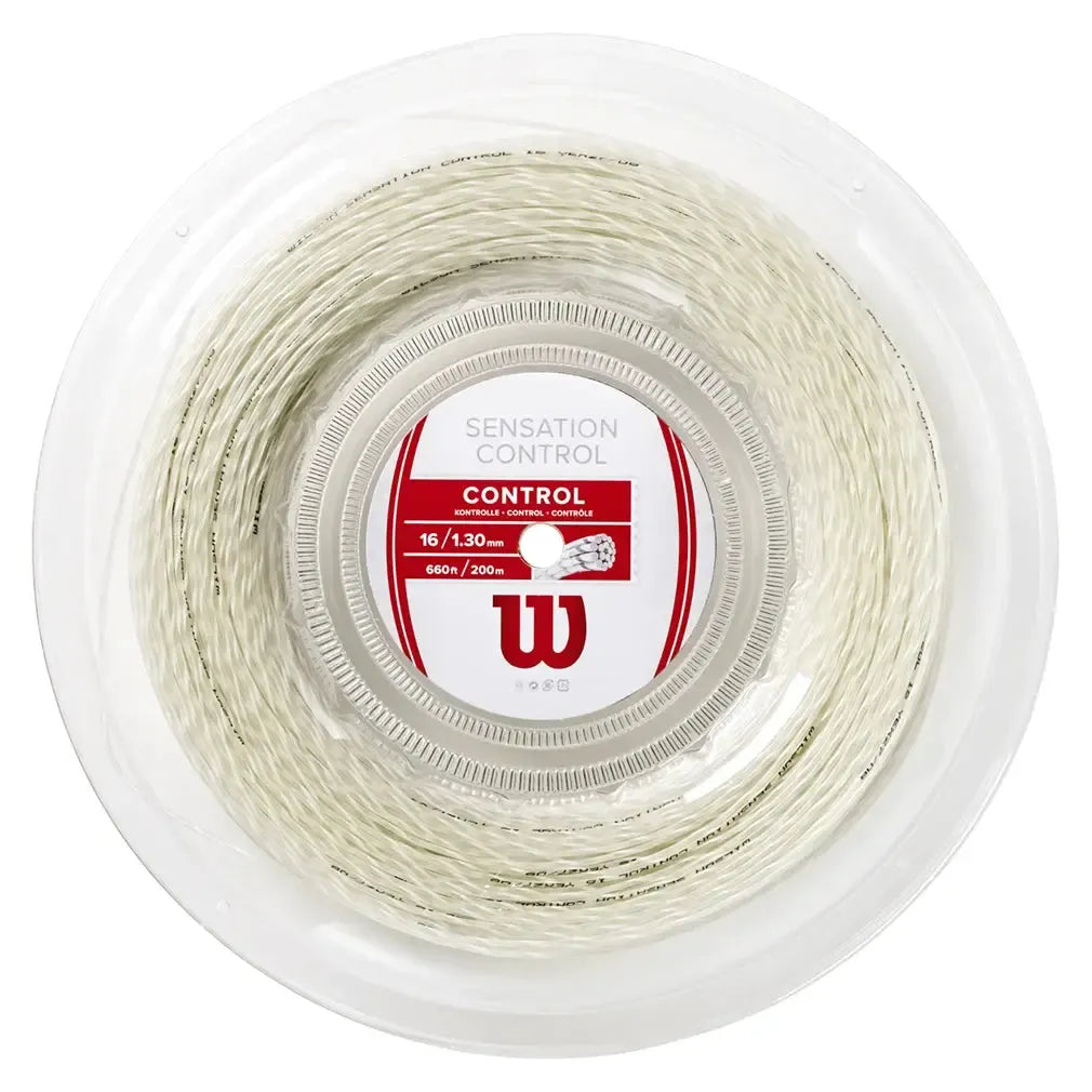 Sensation Control 16G Tennis String Reel Natural