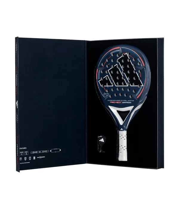 Adidas Adipower Multiweight CTRL Pro EDT Álex Ruiz Padel Racket - Kings Dr