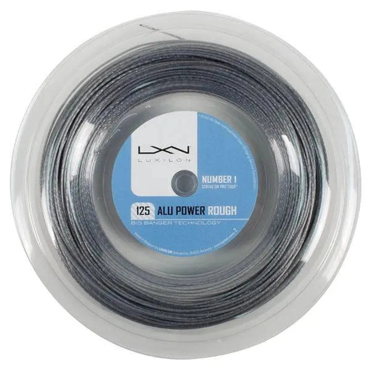 ALU Power 125 Rough 17G Silver 330 Reel Tennis String - Kings Dr