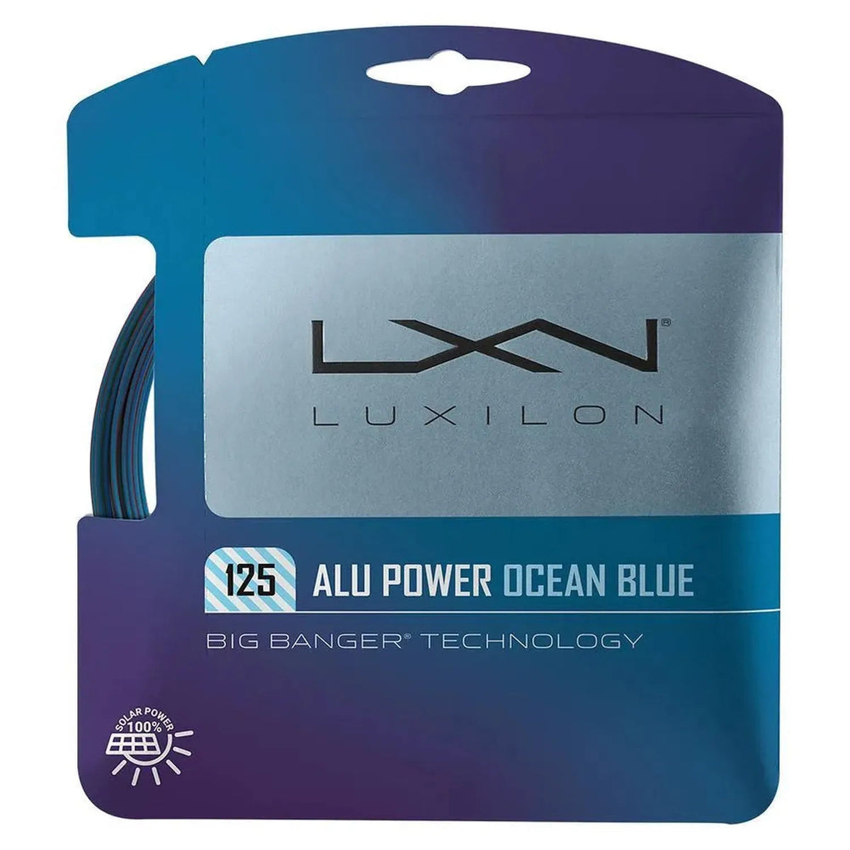 ALU Power 125 Tennis String Ocean Blue - Kings Dr
