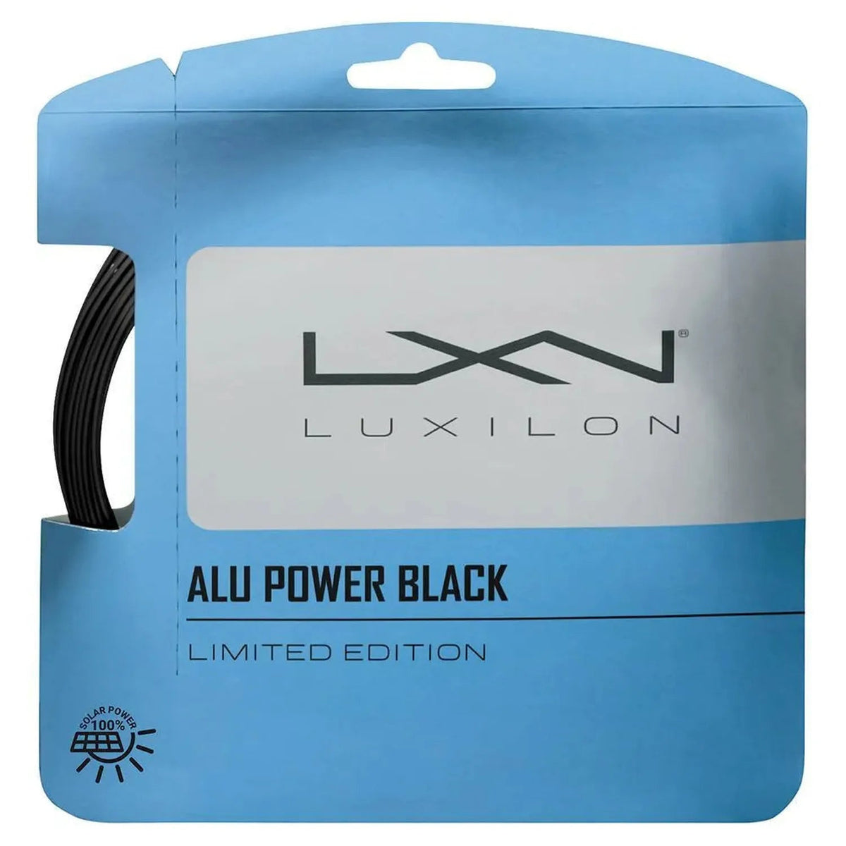 Alu Power 125mm/17G Tennis String Black - Kings Dr
