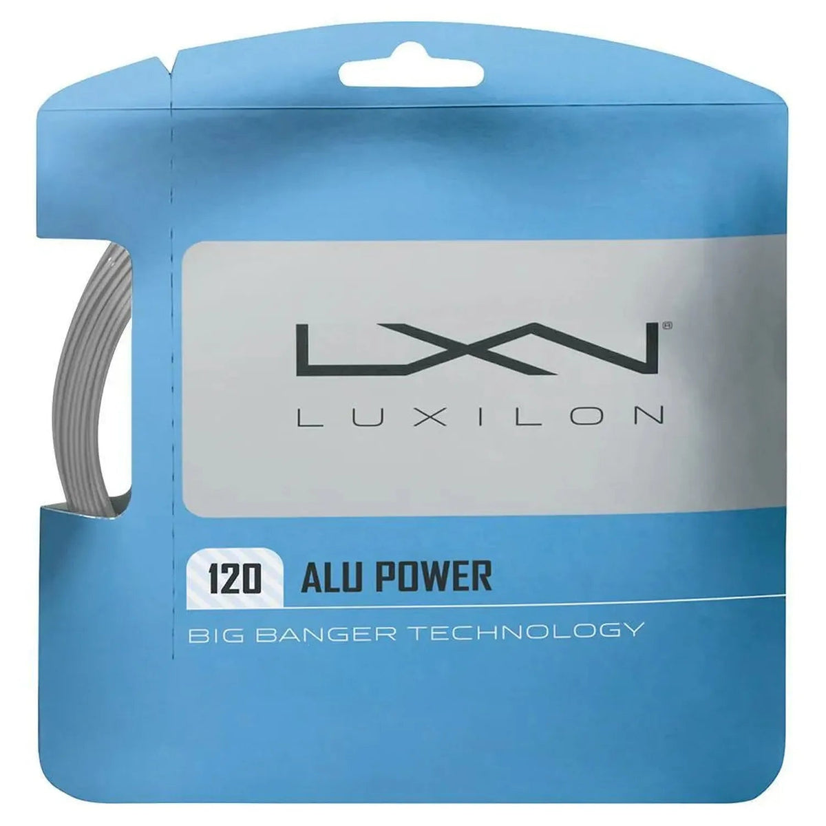 ALU Power Feel 120 Tennis String Silver - Kings Dr