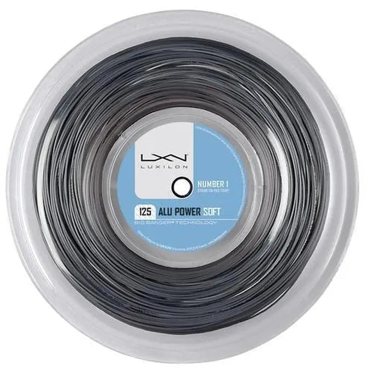 ALU Power Soft 17G Tennis String Reel Silver - Kings Dr