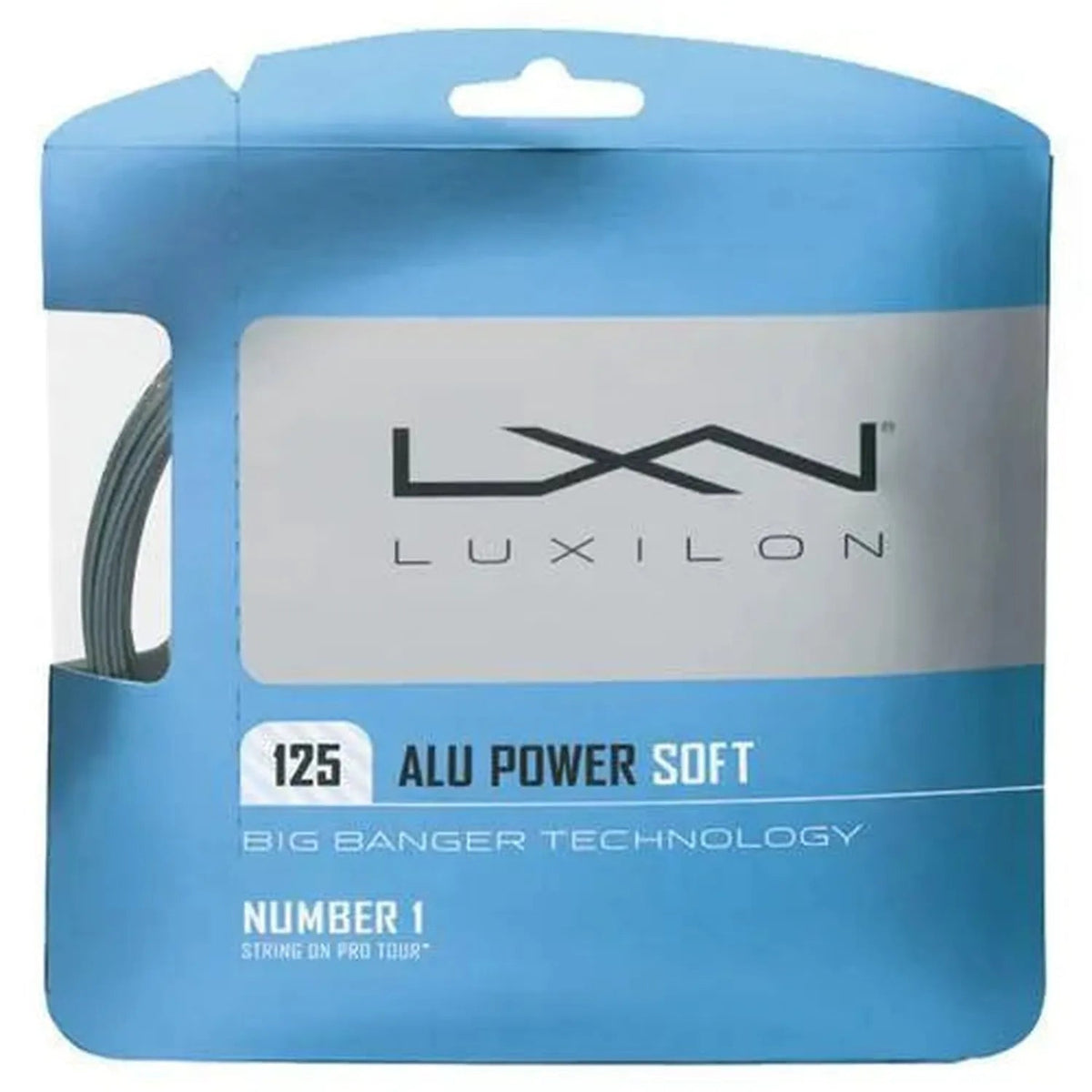 ALU Power Soft 17G Tennis String Silver - Kings Dr