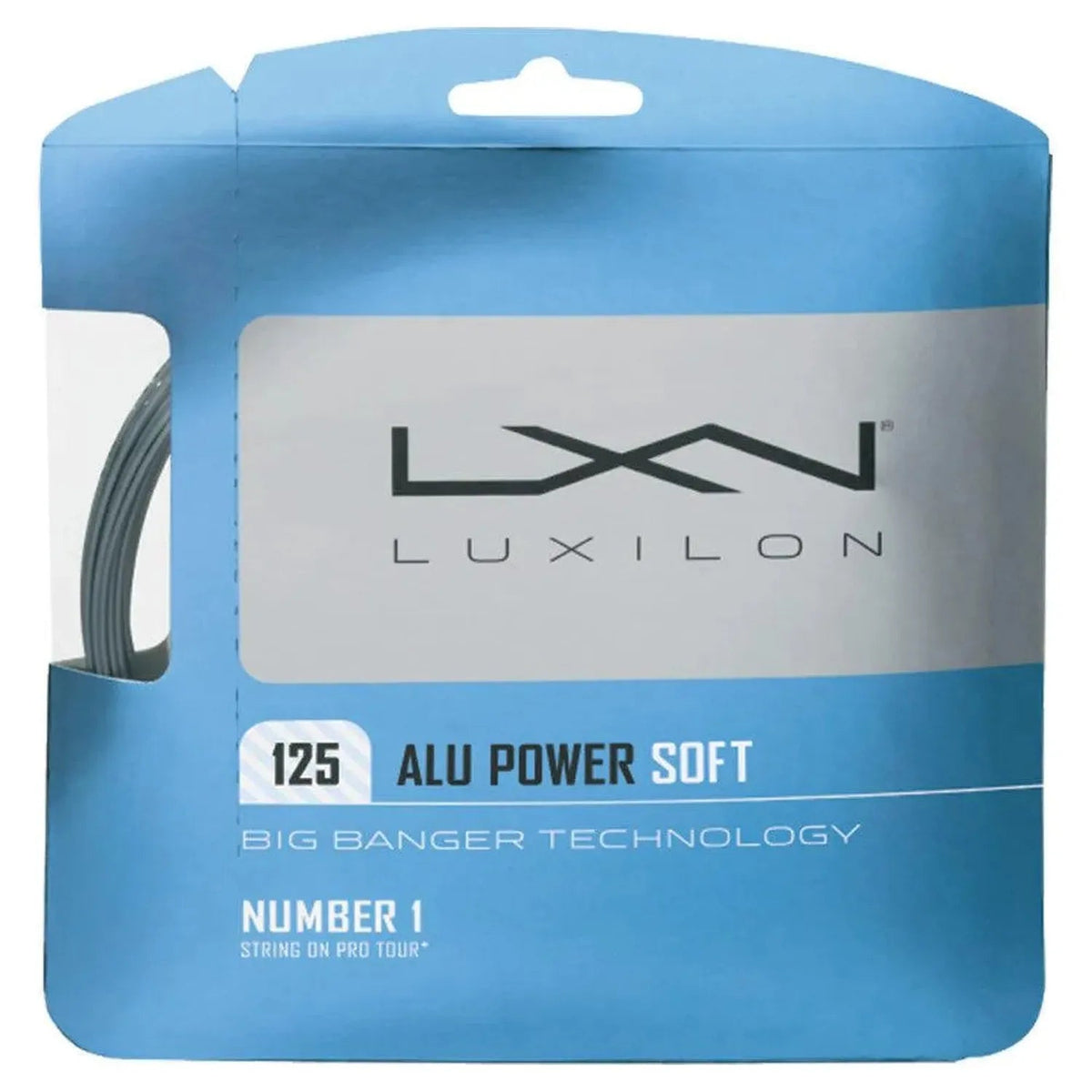 ALU Power Soft 17G Tennis String Silver - Kings Dr
