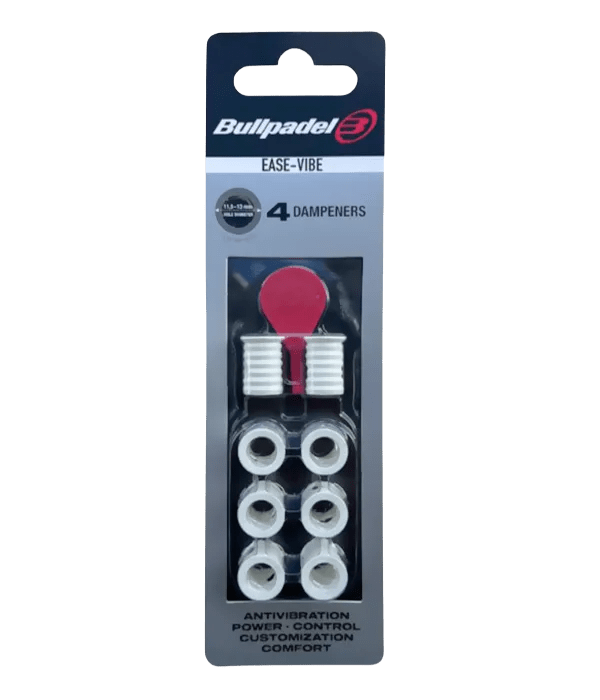 Antivibrador Bullpadel Ease Vibe White 2025 - Kings Dr