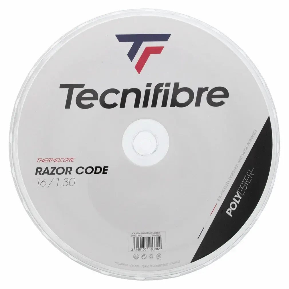 ATP Razor Code 1.30MM/16G Tennis String Reel Blue - Kings Dr