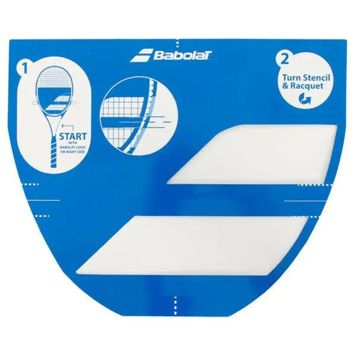 Babolat Logo Stencil - Kings Dr