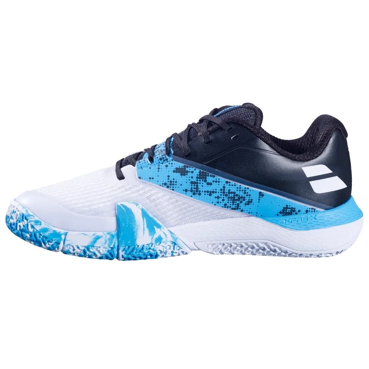 Babolat Movea 2 Men Padel Shoes | White & Cyan