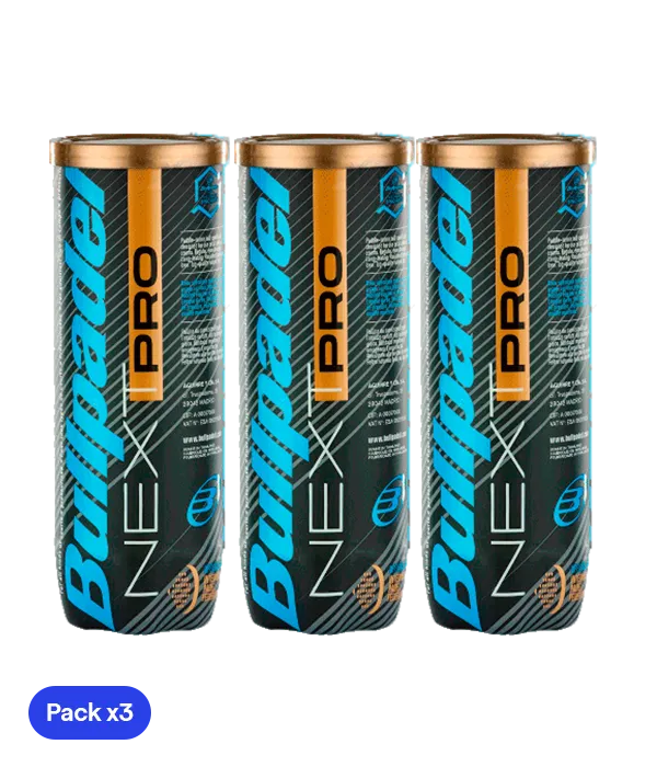 Balls Bullpadel Next Pro (Pack x3) - Kings Dr