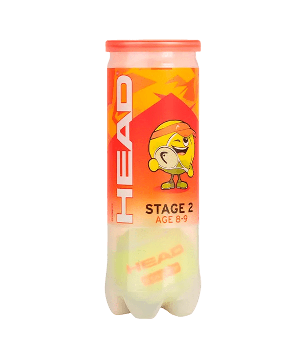 Balls HEAD Stage 2 (8/9 años) (Pack x3) - Kings Dr