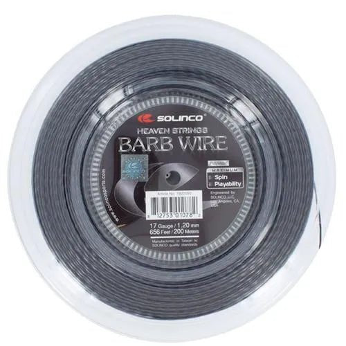 Barb Wire 17G 1.20MM Reel Tennis String - Kings Dr