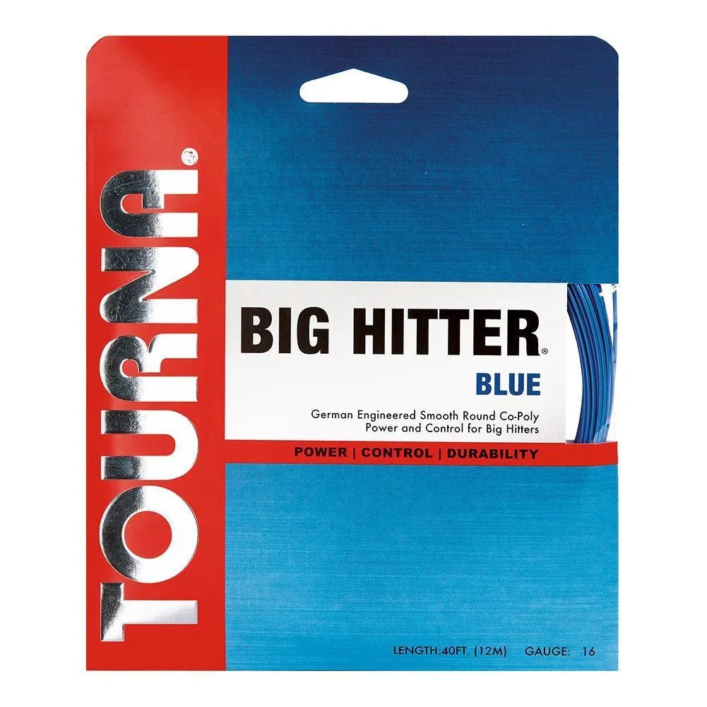 Big Hitter Blue 16G Tennis String - Kings Dr