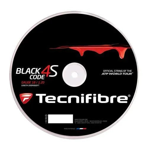 BLACK CODE 4S TENNIS STRING REEL - Kings Dr