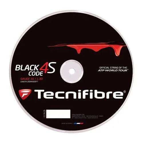 BLACK CODE 4S TENNIS STRING REEL - Kings Dr