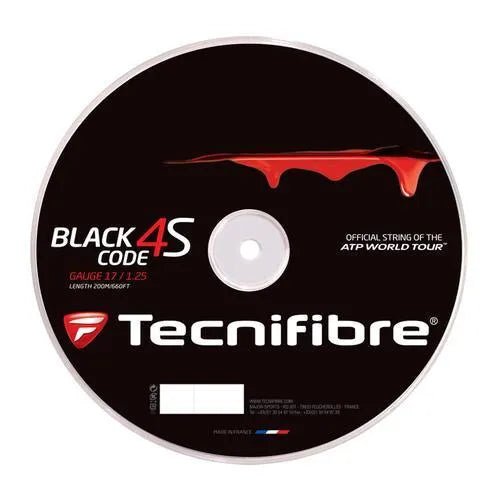 BLACK CODE 4S TENNIS STRING REEL - Kings Dr