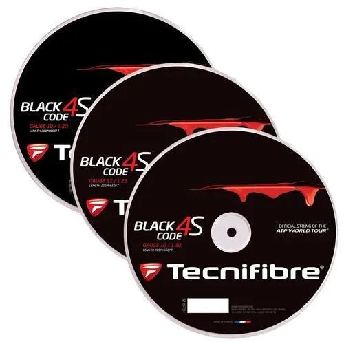 BLACK CODE 4S TENNIS STRING REEL - Kings Dr