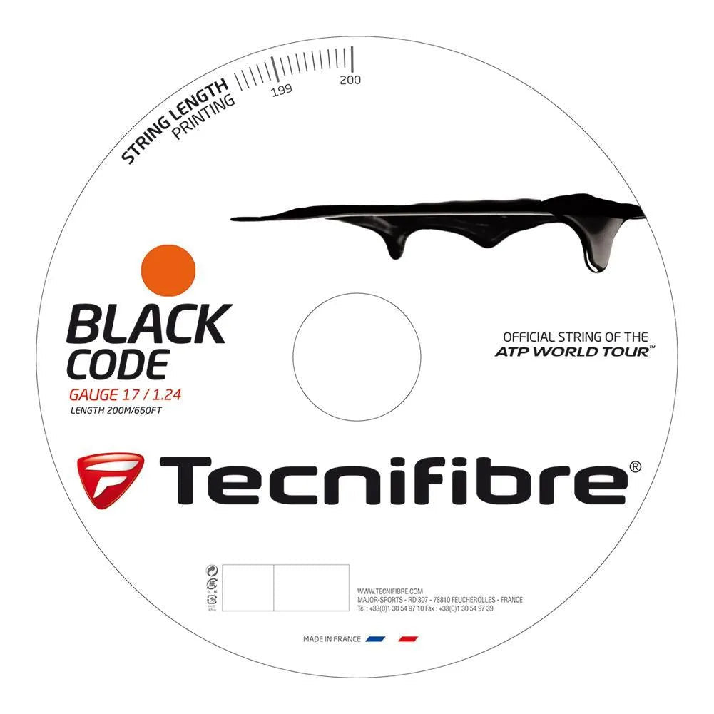 Black Code Tennis String Reel Fire - Kings Dr